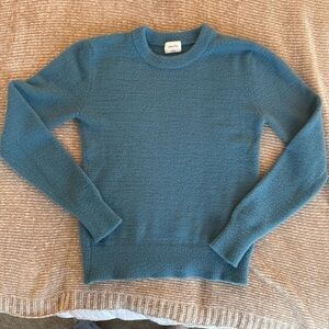 Aritzia Wilfred Free Teal Sweater Size Small